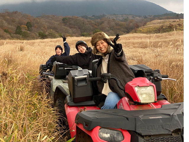 冬でも楽しめます!_富士山バギー
