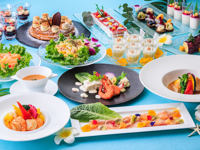 ハワイアンセミブッフェランチ_大磯プリンスホテル