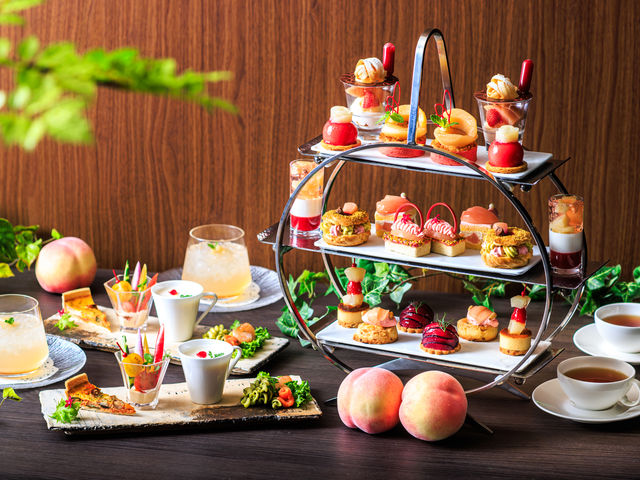 ピーチアフタヌーンティ(7/16〜8/25)_大磯プリンスホテル