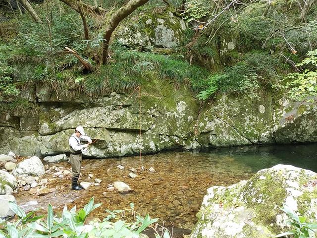 白賀渓谷管理釣り場 白賀釣センター