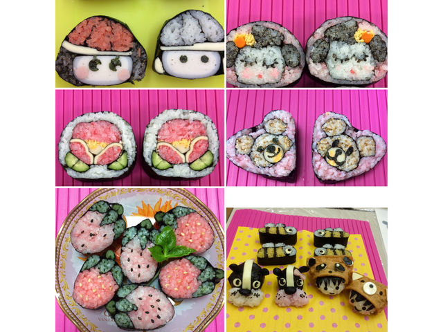人・花・動物・果物・季節もの等もあります。_【楽習フォーラム登録校】細巻子の和み倶楽部