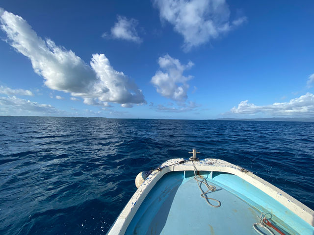 青い海でぼーっとするのも・・・ありよりのあり!_初心者専門釣り船 フィッシュソング