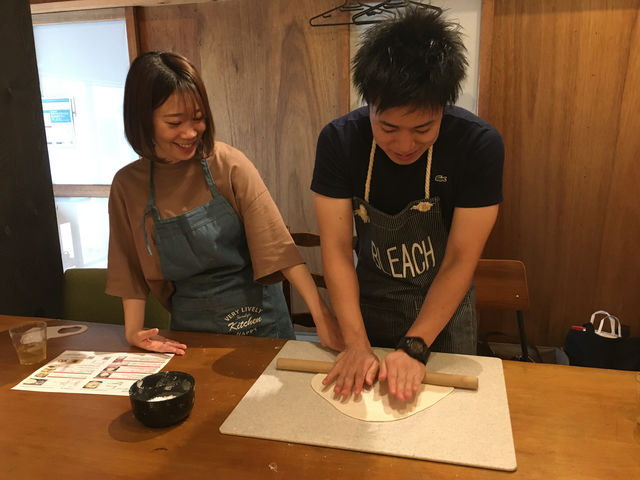 うどん作りをはじめ、様々な体験を毎日実施しています。_一屋〜Hajimeya〜