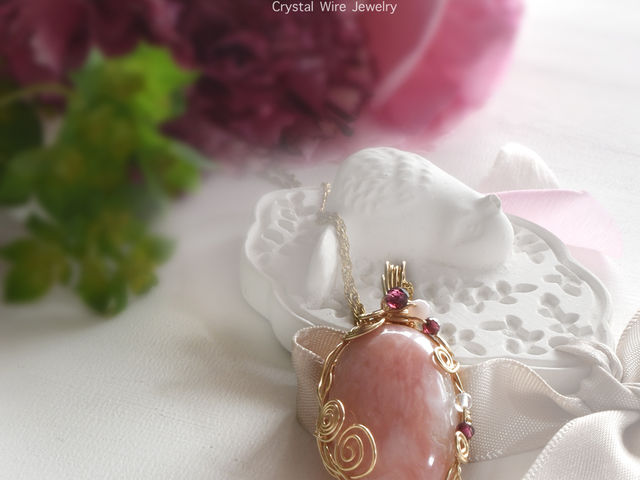 ピンクオパール_Ami Jewelry