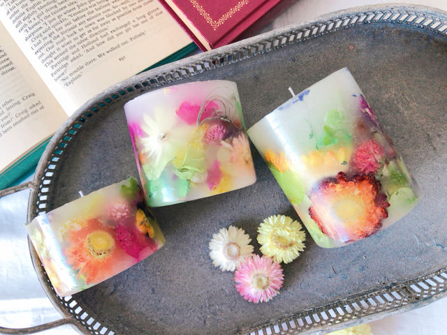candle&flower Laulearose