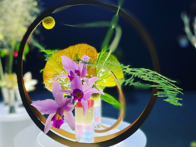 花展作品_生け花流山教室 華道育成会