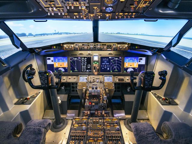 ご体験いただけるB737 Cockpit_SKY Experience