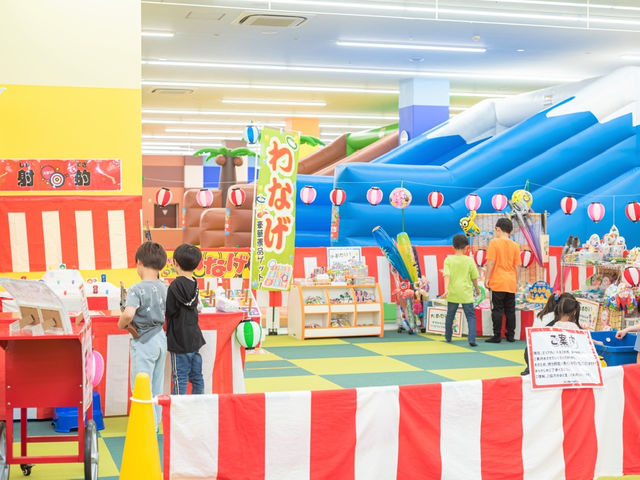 休日営業日限定の縁日イベント「ファンタジーキッズ祭」でいつでもお祭り気分を楽しめます!_ファンタジーキッズリゾート武蔵村山