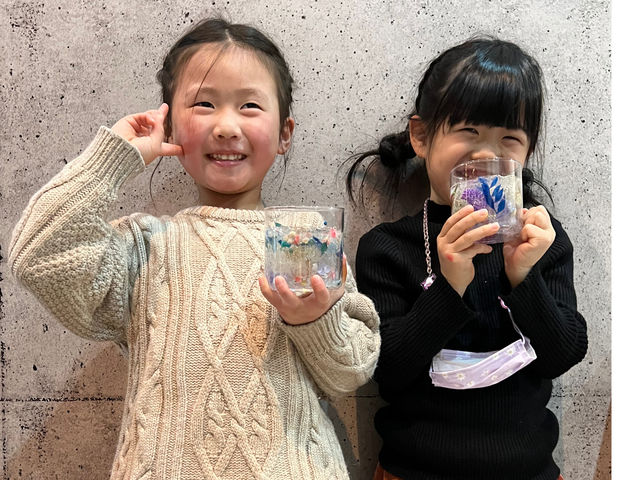 お子様も製作頂けます^^
丁寧にフォローしますので、とっても素敵なキャンドルが出来上がりますよ!_work shop atelier FUYURA