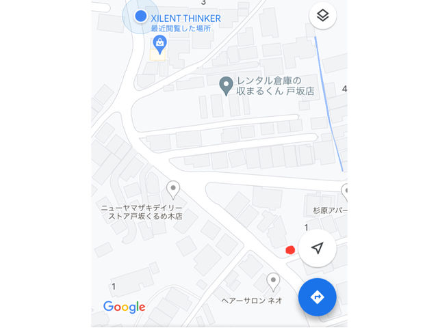 駐車場がございません。お車の際は赤丸のコインパーキングをオススメしますGoogleで到着位置をヘアーサロンネオにすると、その向かいにコインパーキングがあります。_xilentthinker