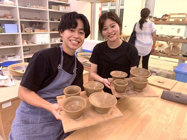 綺麗で静かな工房で楽しく陶芸体験!_さんご焼き工房おきなわ工芸の杜