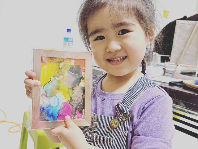 アルコールインクアート_Tim Tim Art Studio