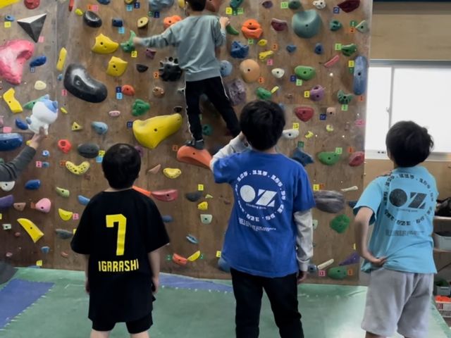 子供の習い事にも人気です_クライミングジムZIGZAG