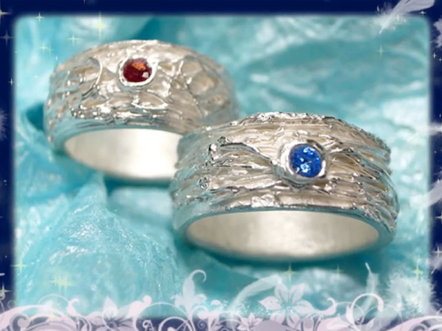 体験者カップル作品_創作ジュエリー工房 SILVER ART KAORI 浦和