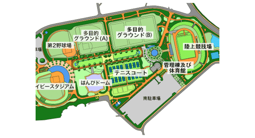 アイビースタジアム(宮崎市生目の杜運動公園)