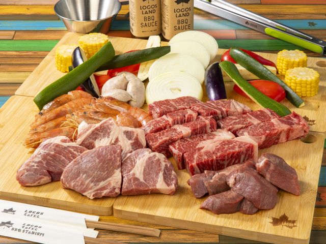 4人前分のイメージ。厳選素材をご堪能下さい♪_ロゴスBBQスタジアム&カフェ