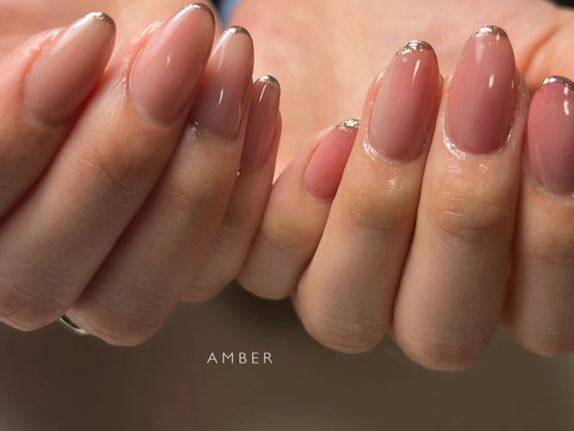 ジェルネイルメニューもございます。トータルで健康美をお楽しみいただけます◎_AMBER