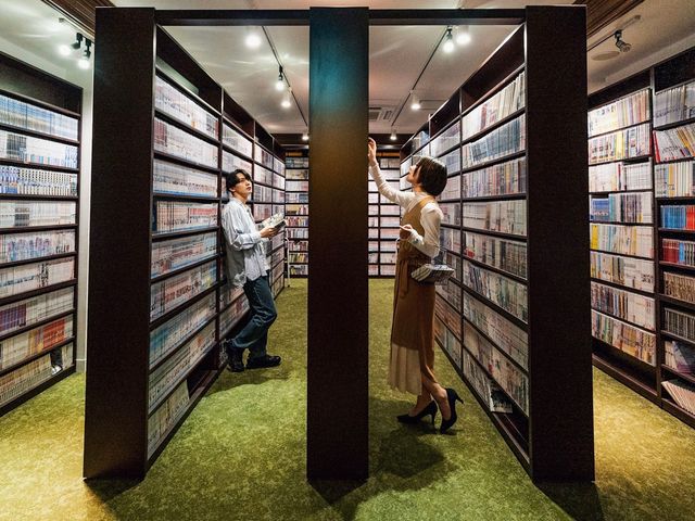 コミックコーナー@_リリーフ小倉ANNEX BOOK&STAY