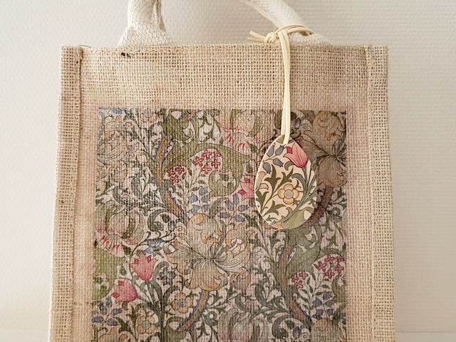ジャドールデコ ジュートバッグ_hana rifuu花玲颯