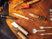 Leatherbien クラフトカフェの写真3