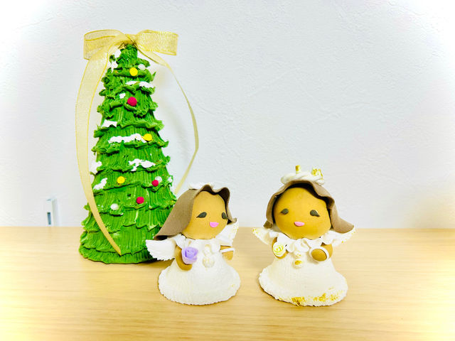 ハワイアンエンジェル作り
褐色の肌がキュートな天使を一体作ります_あとりえねんど(atelier nend)