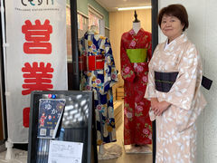 きものと諏訪遊びの写真1