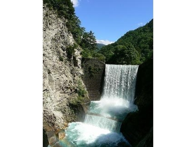 釜ヶ渕堰堤の写真1