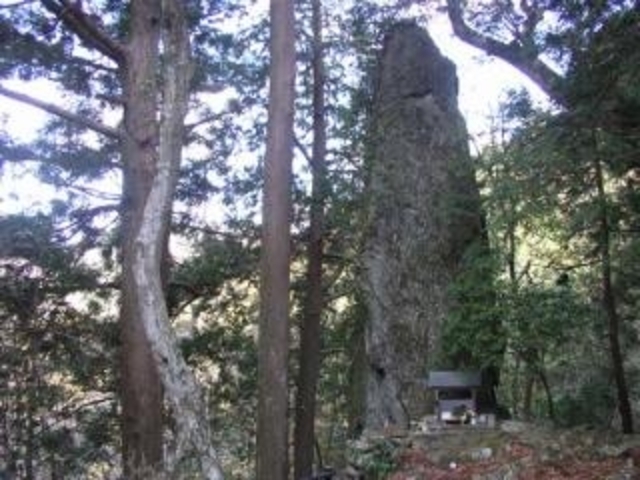 倶留尊山の石仏の写真1