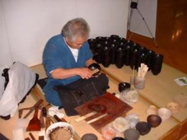 川連漆器沈金・蒔絵体験の写真1