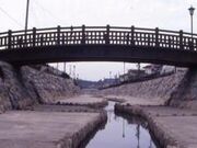 野田の玉川・おもわくの橋の写真1