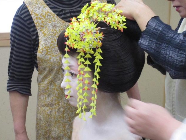 芸妓・舞妓変身体験の写真1