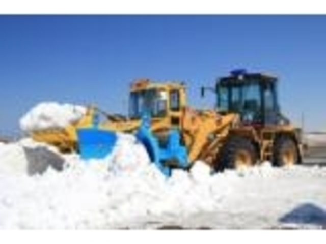 除雪車搭乗体験の写真1