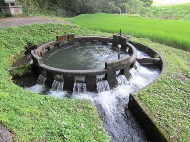 円形分水の写真1