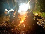 猫のいるキャンプ場(くりはい遊びの森キャンプ場)の写真4