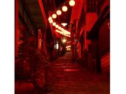 湯平温泉の石畳の写真2