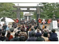 筥崎宮 初詣の写真1