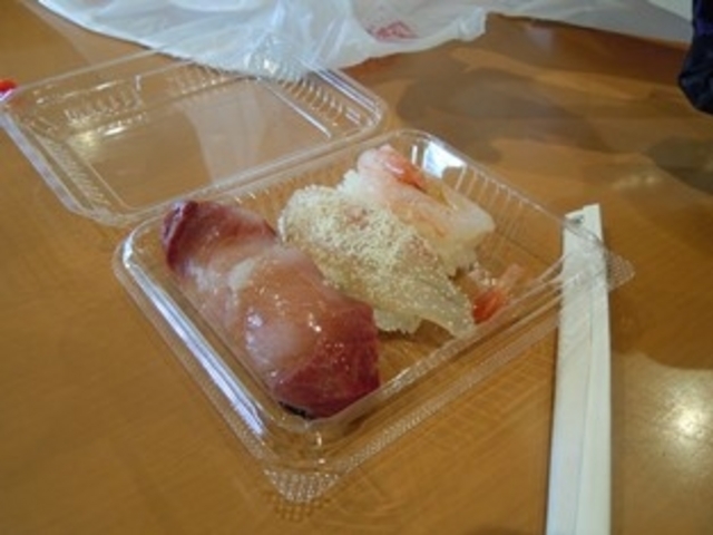 イベントのお寿司_能登食祭市場