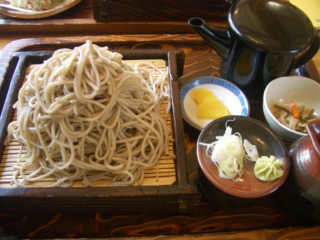 仰天そばを十割そばで。_しずく庵