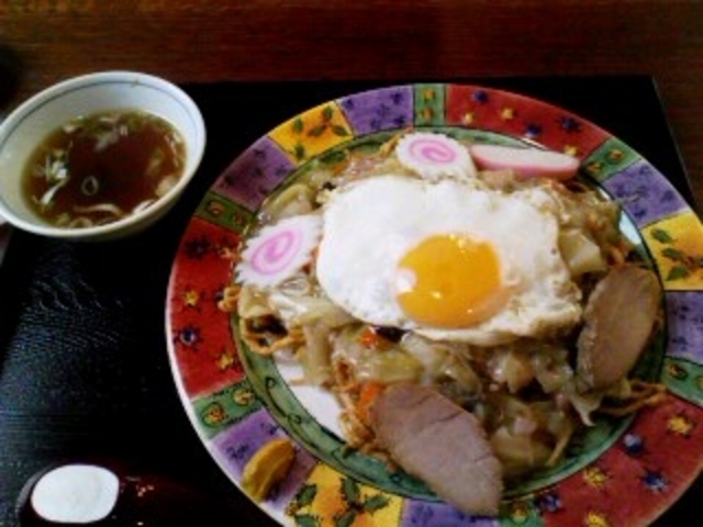 五目あんかけ焼きそば_ハイカラ中華 日清亭