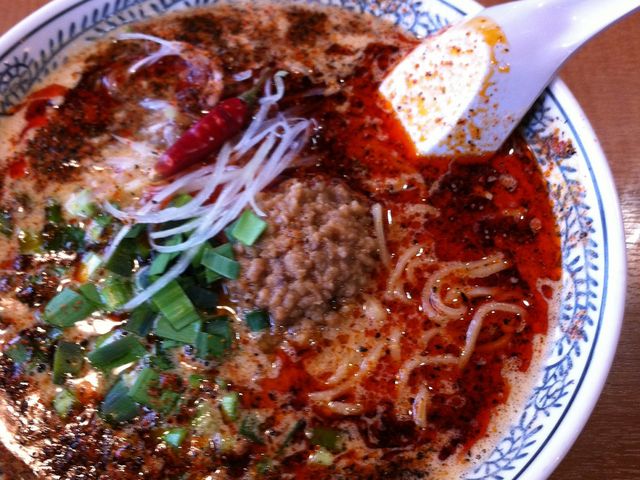 坦々麺_丸源ラーメン つくば店