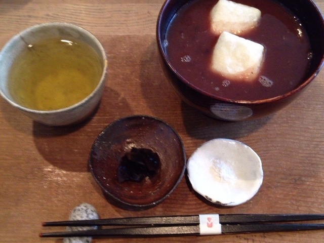 ぜんざい
_まんじゅう屋 菜の花