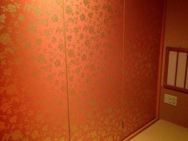 部屋壁_橘