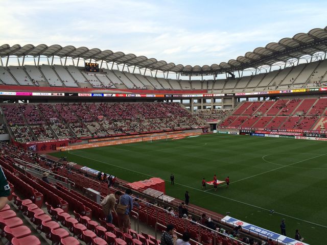 高いところからの眺めは最高_カシマサッカースタジアム