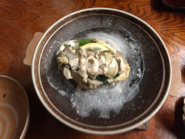 焼きガキも、最高‼️_まるさんや