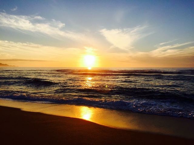夕陽_夕日ヶ浦海岸