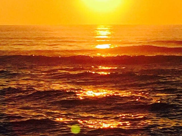 夕陽_夕日ヶ浦海岸