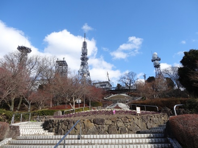 山頂の公園_眉山ロープウェイ