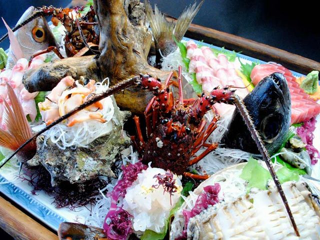刺身の盛り合わせ(4人前)_元祖磯料理 辻