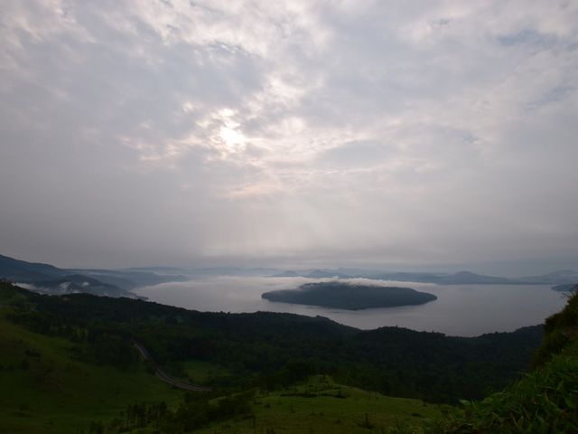 美幌峠から_屈斜路湖