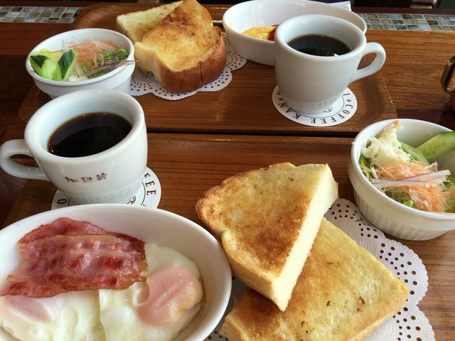 モーニングセット_珈琲館 湖北店